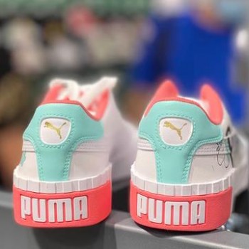 Puma/彪马 新款Cali独角兽爱心钻石涂鸦板鞋女子低帮休闲鞋381928